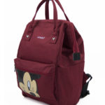 Сумка-рюкзак Mickey 1109, ,бордовый
