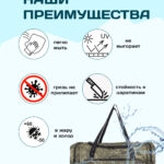 Сумка дорожная 60 литр. на 15 кг. Камуфляжная 63-8-Пиксель