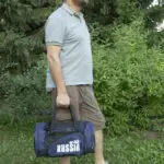 Сумка спортивная 15 литр. дорожная на 7 кг. 30-5Р-Россия